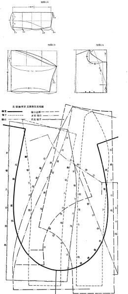 文件:普及服装裁剪法图片-短袖衬衫.png